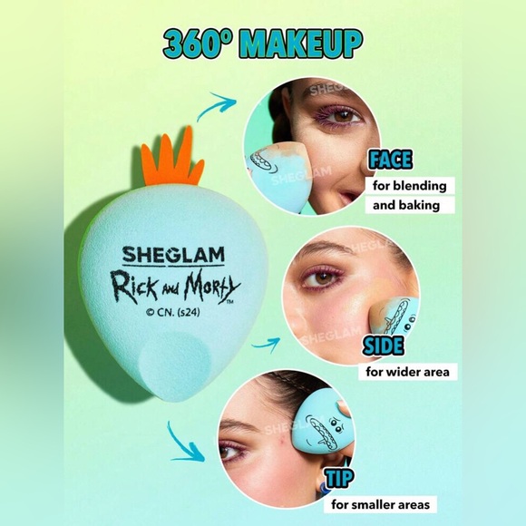 Rick and Morty X SHEGLAM Mr. Meeseeks Beauty Sponge - Picture 5 of 9